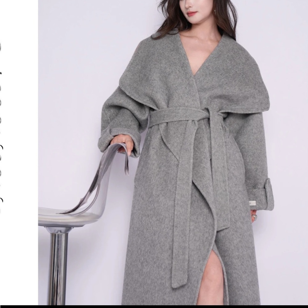 Grey coat